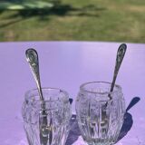 Crystal salt and pepper shakers