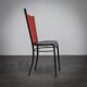 Set of 4 postmodern dining chairs, Italy, 1980s