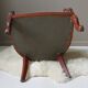 Bergère style restauration en acajou