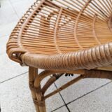 Pair of rattan chairs