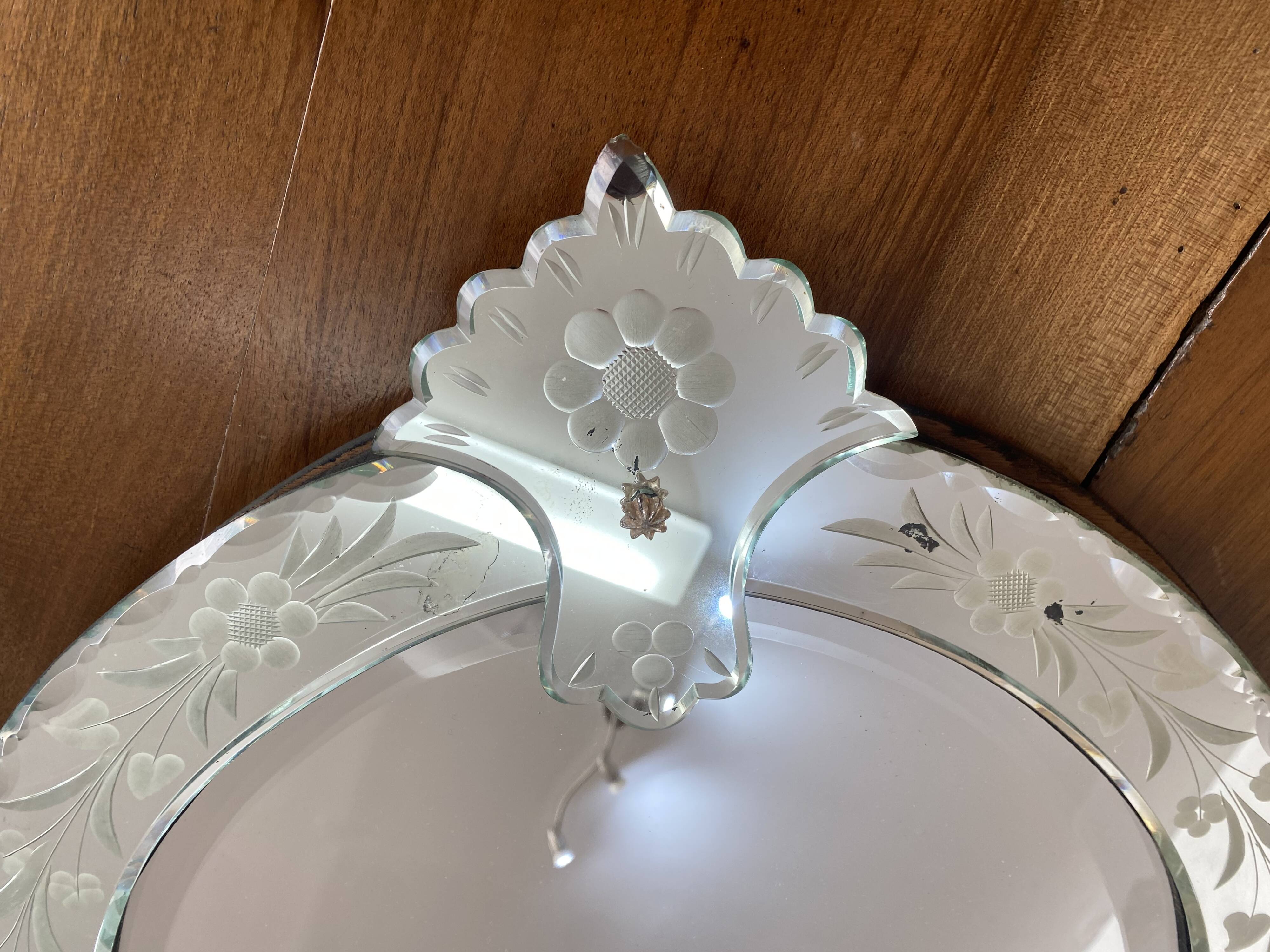 Venice mirror, 1950s, very good condition.