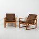 Pair of Børge Mogensen “Runner Chair” Lounge Chairs