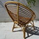 Rattan chair basket