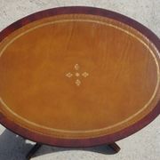 Sellette plateau ovale de style anglais