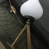 Vintage Table Lamp • Flame • 1950