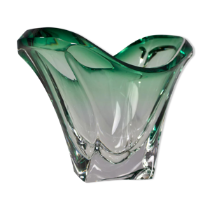 vase en cristal val saint-Lambert
