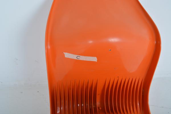 3 Chaises de Verner  Panton pour Herman Miller  datant des années 70