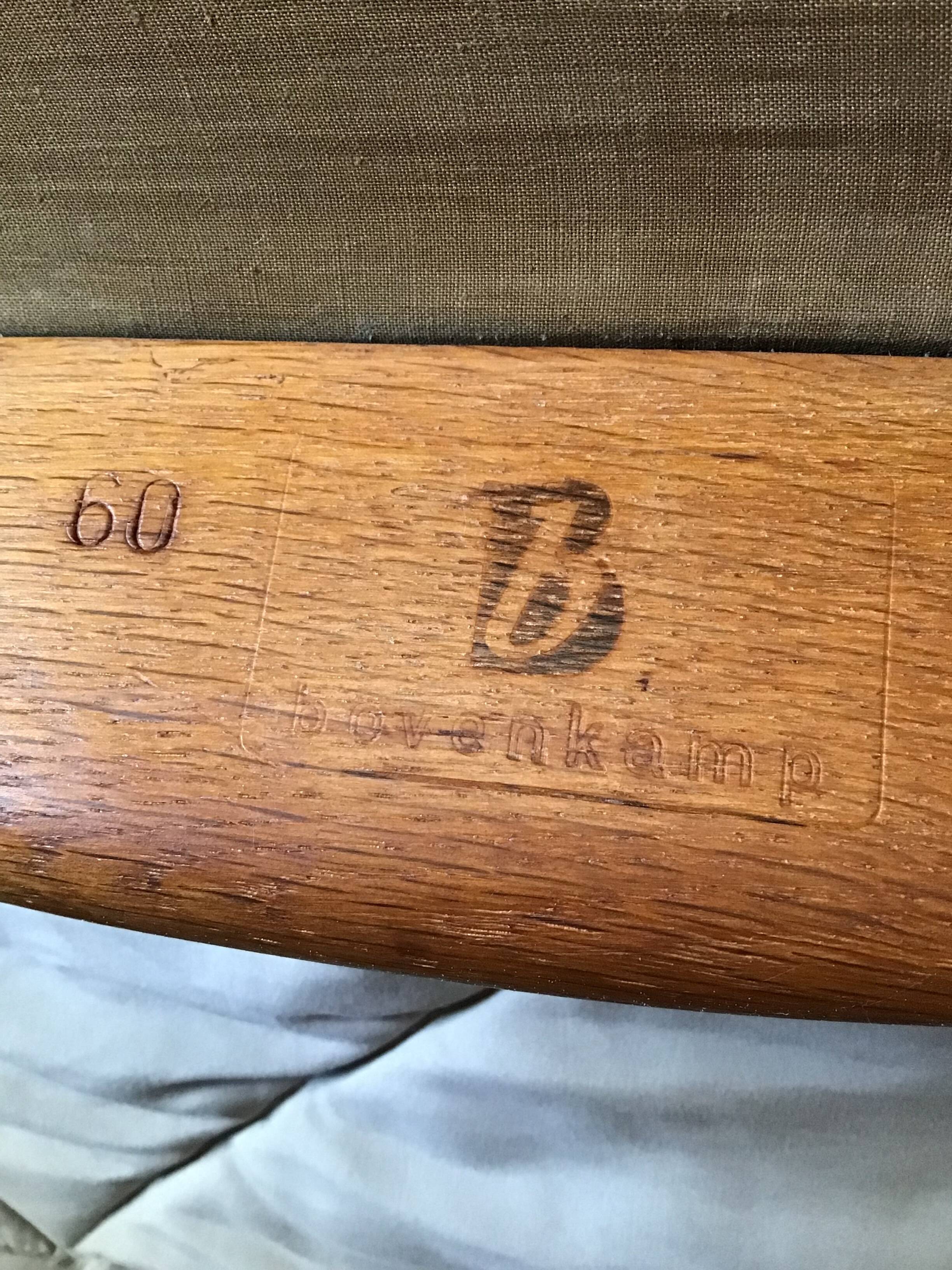 Scandinavian armchair by Aksel Bender Madsen for Bovenkamp, 1950