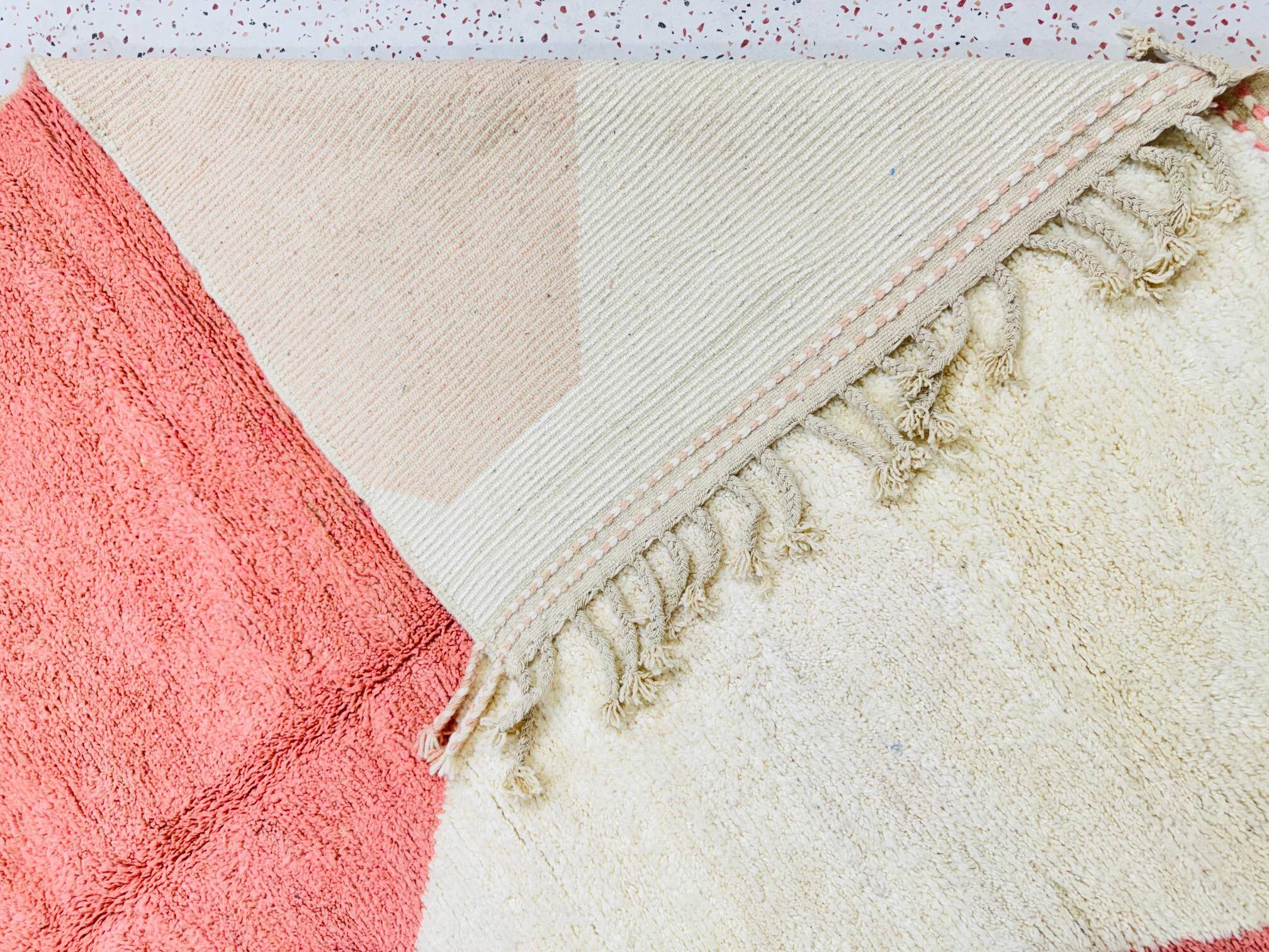 Large handmade Berber rug 3x2 m