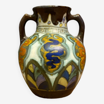 Vase en céramique de type Gouda