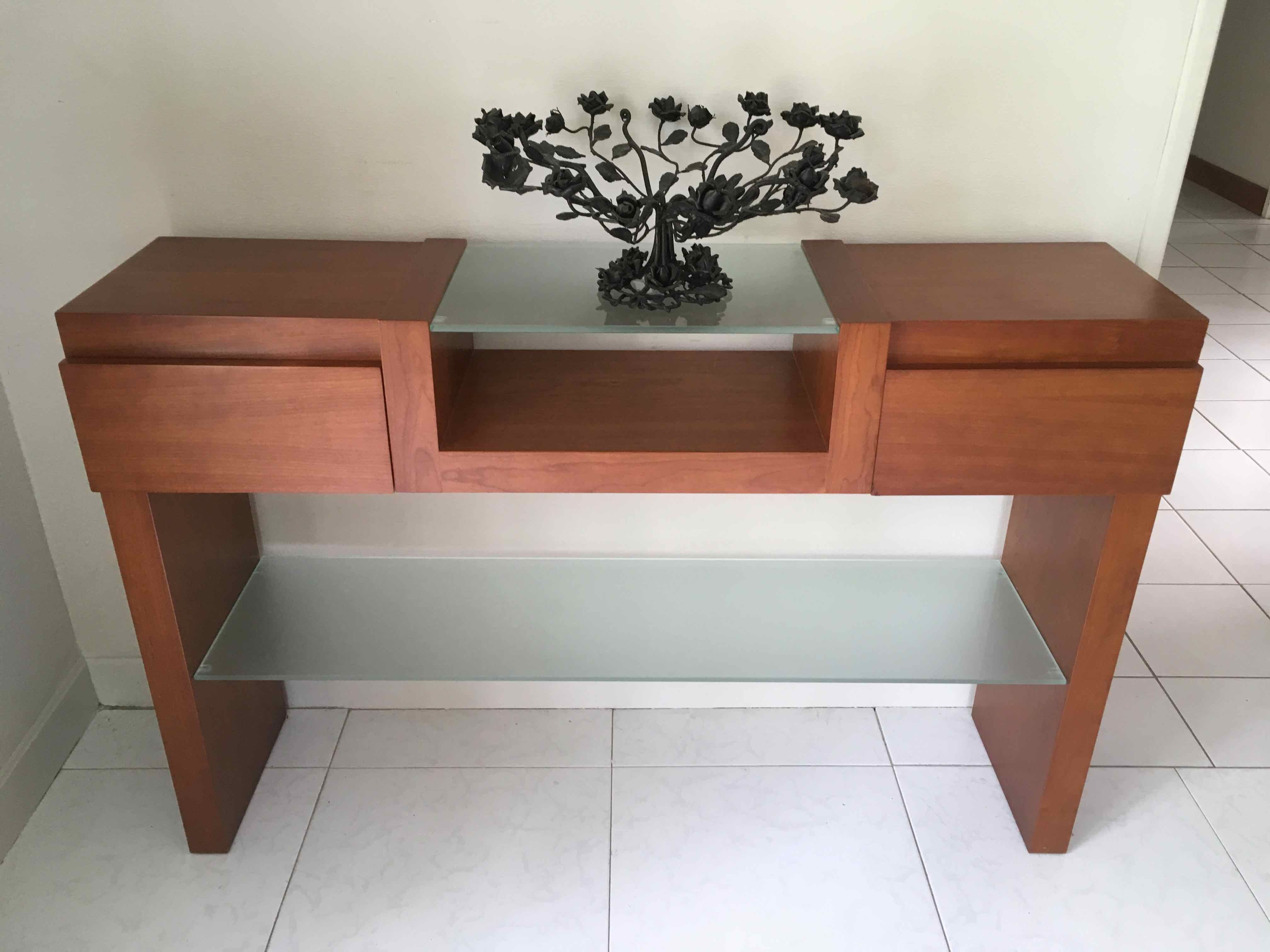 Console design teck Italie 1980
