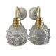 Paire d’appliques murales vintage