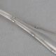 Ercuis Trianon, Rubans, 12 silver-plated oyster forks, excellent condition.