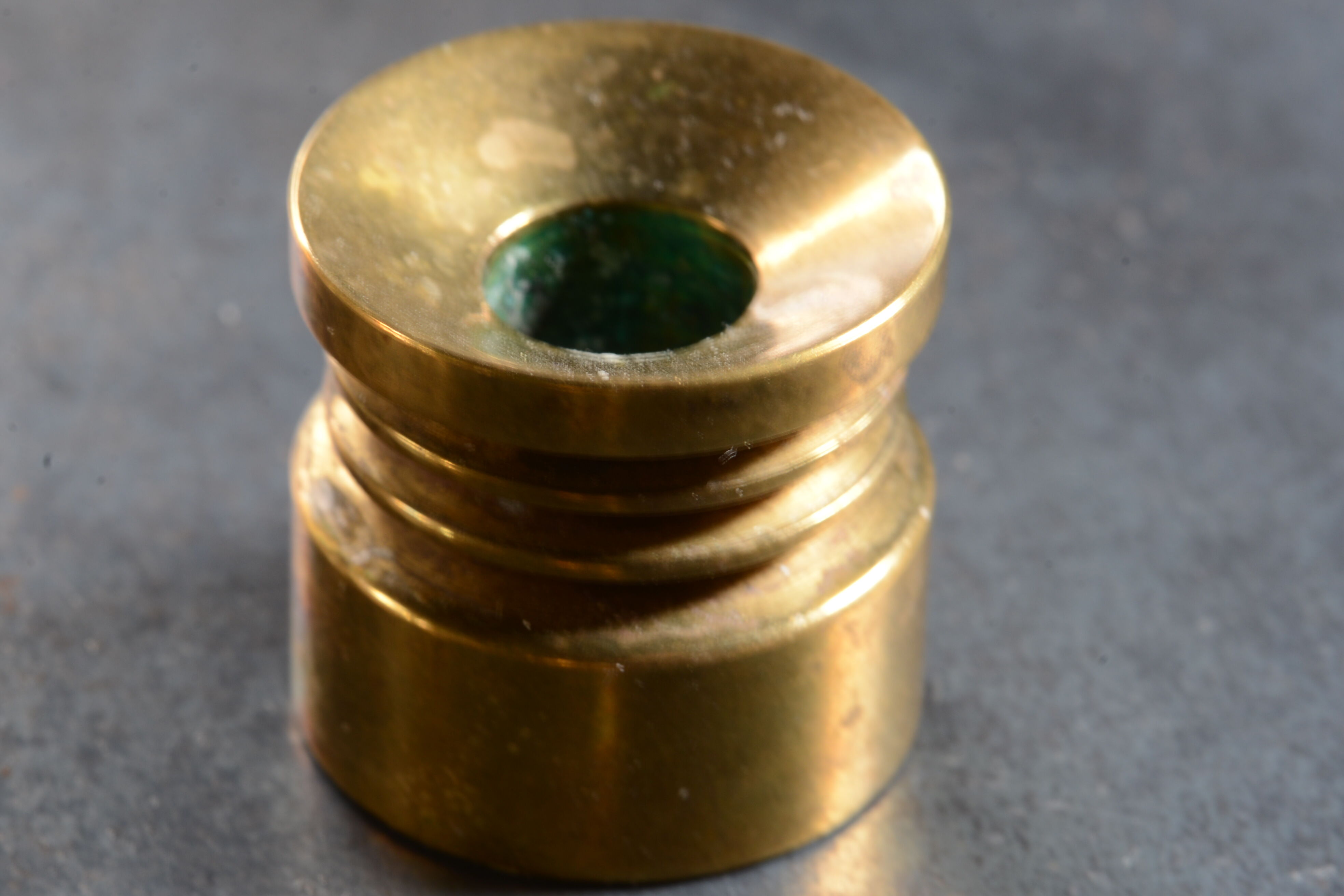 3 brass candlesticks by Hans Agne Jakobsson, Suede circa 1960