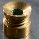 3 brass candlesticks by Hans Agne Jakobsson, Suede circa 1960