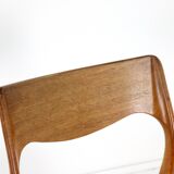 Ensemble de 4 eetkamerstoelen Fristho team naar Niels O Moller modèle 71
