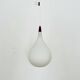 Lampe à Suspension Opaline par Uno et Östen Kristiansson