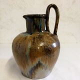 Pitcher / Jug In Glazed Stoneware