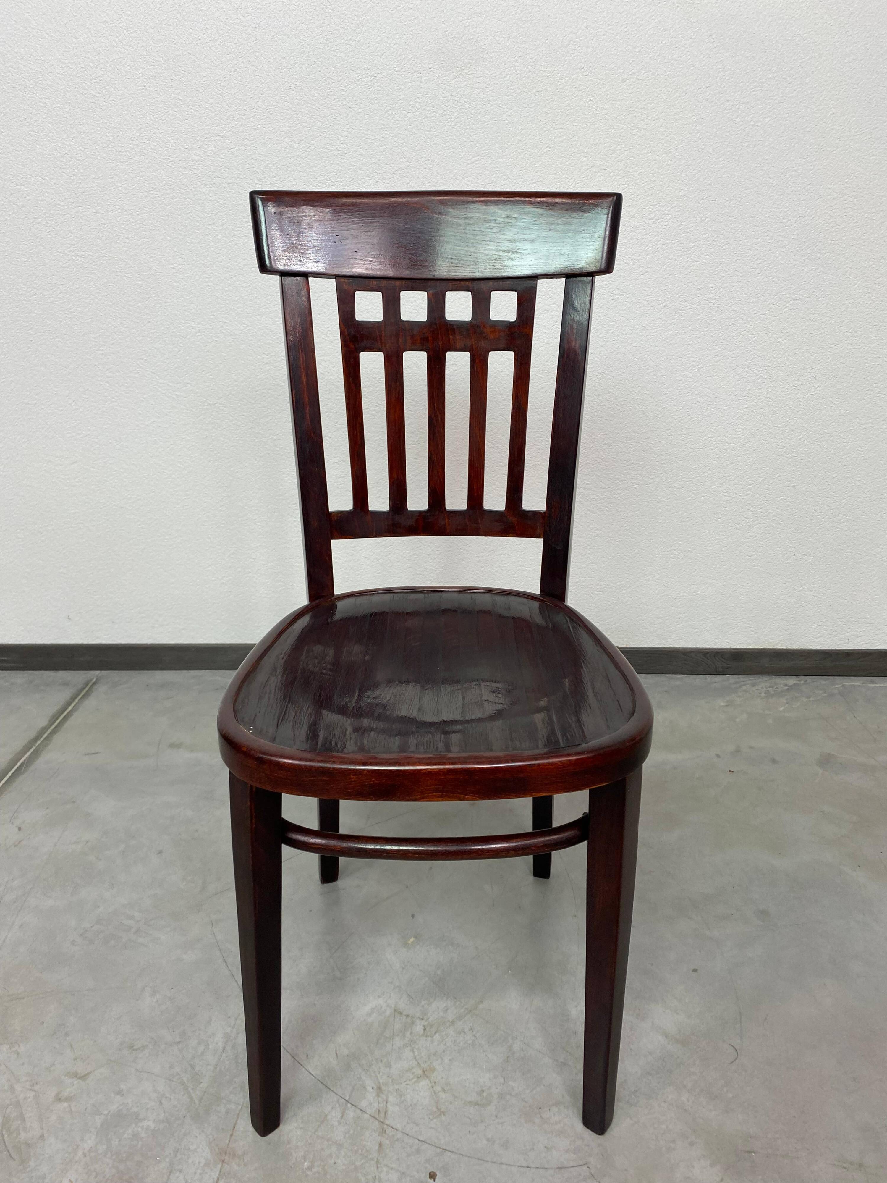 Rare dining chair no. 234 by Otto Wagner for J&J Kohn