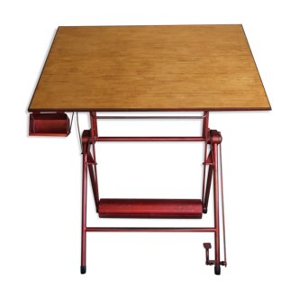 Vintage architect's drawing table