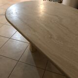 Travertine table