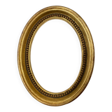 Ancien cadre en bois doré feuille d’or