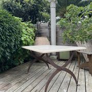 Dining table for indoors or outdoors