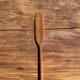 Small spatula, teak spreading knife, Indonesian monoxyle L18 l2.