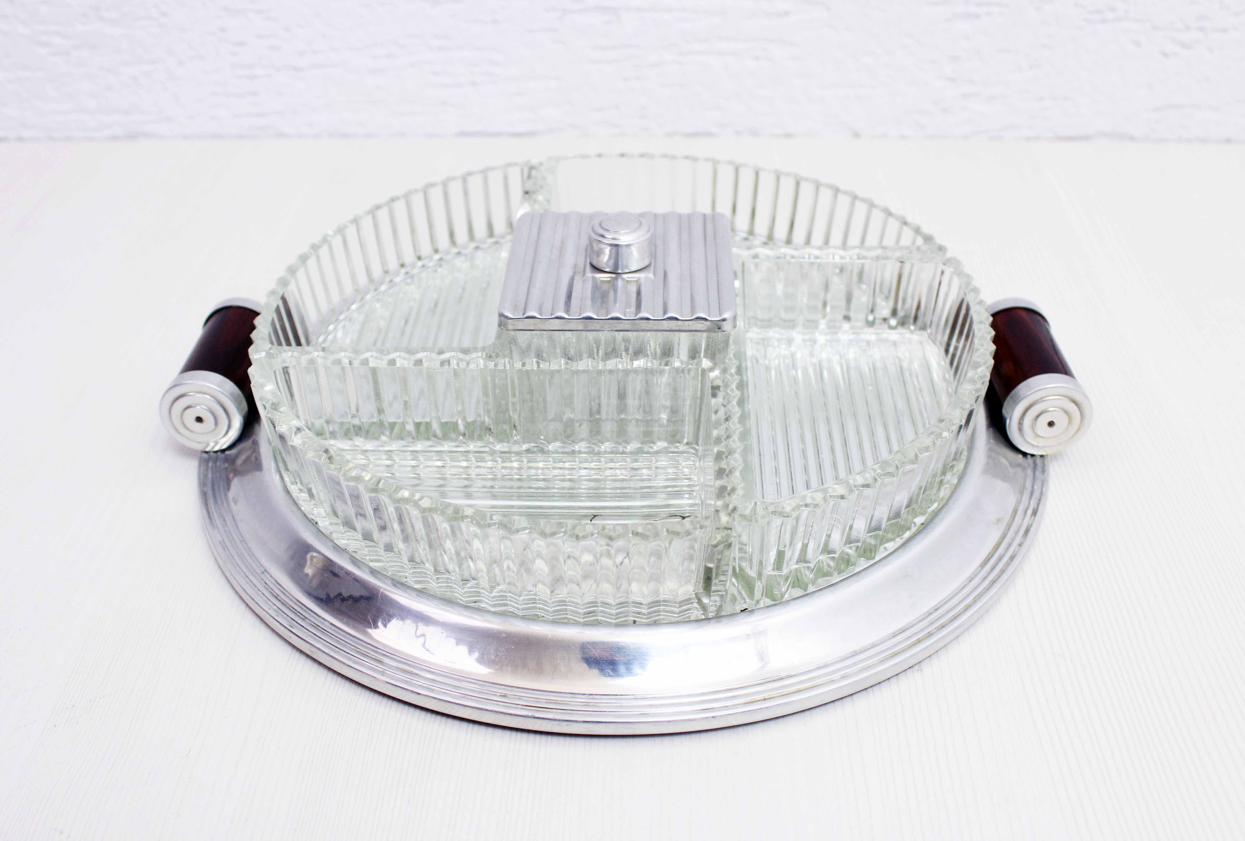 Art Deco mirror tray