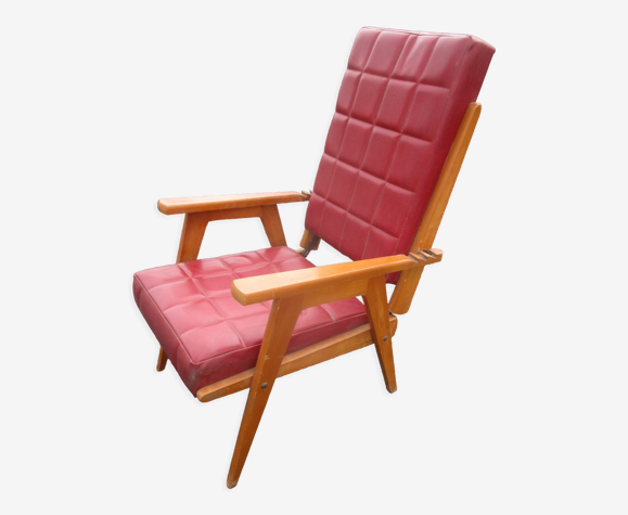 Fauteuil scandinave reglable