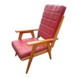 Fauteuil scandinave reglable