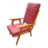 Scandinavian adjustable armchair
