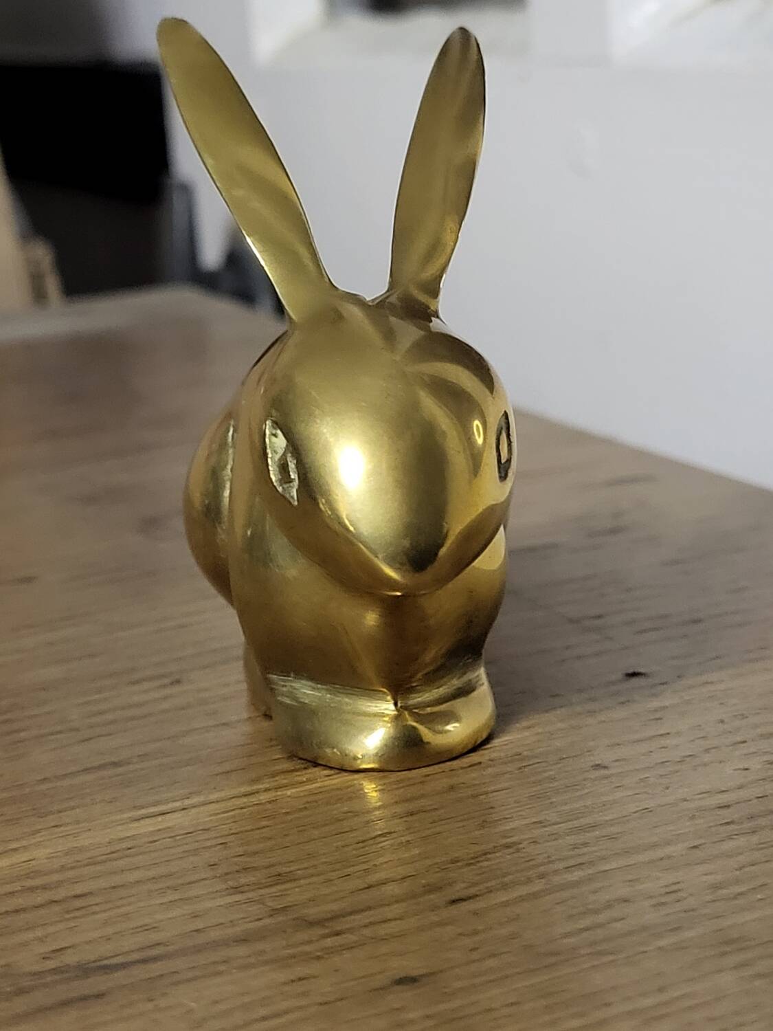 Lapin en laiton