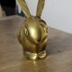 Lapin en laiton