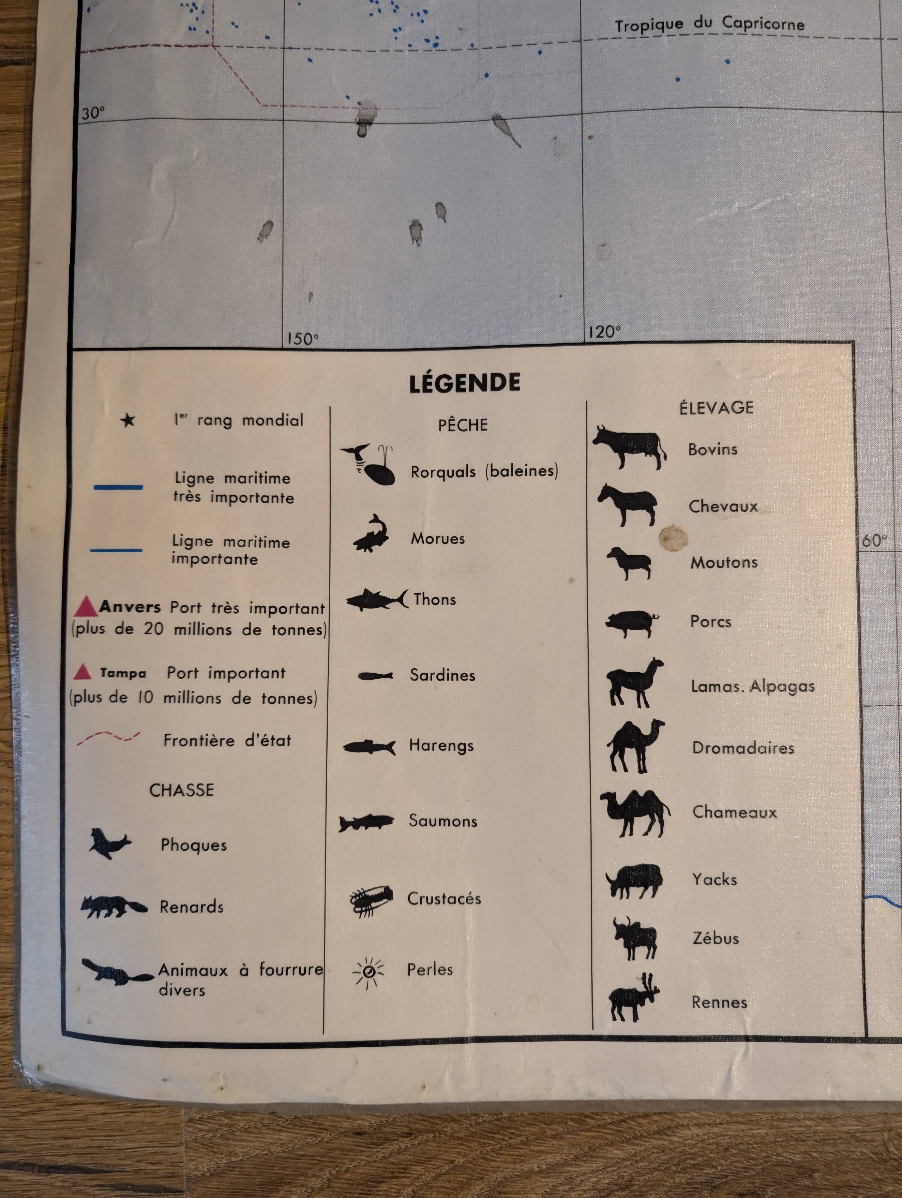 Carte scolaire - planisphère politique et planisphère économique