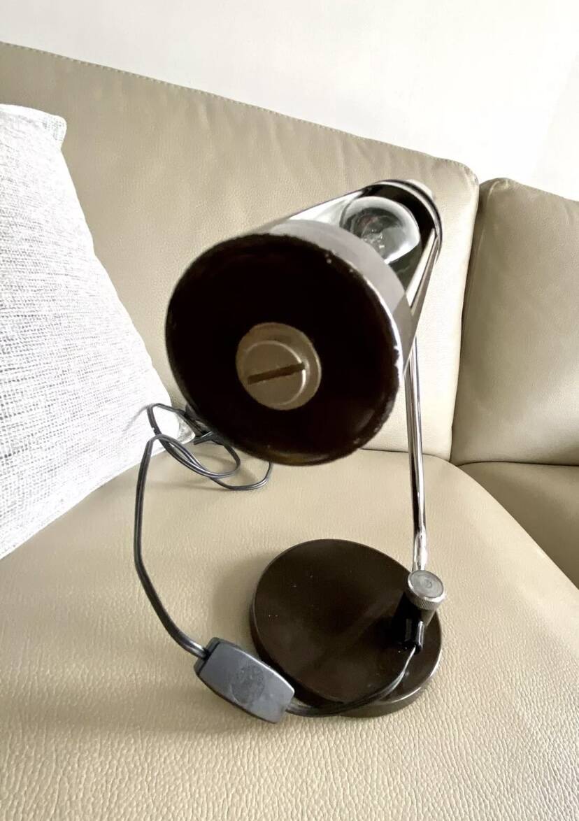 Small hala Zeist desk lamp vintage 1960 designer lamp light