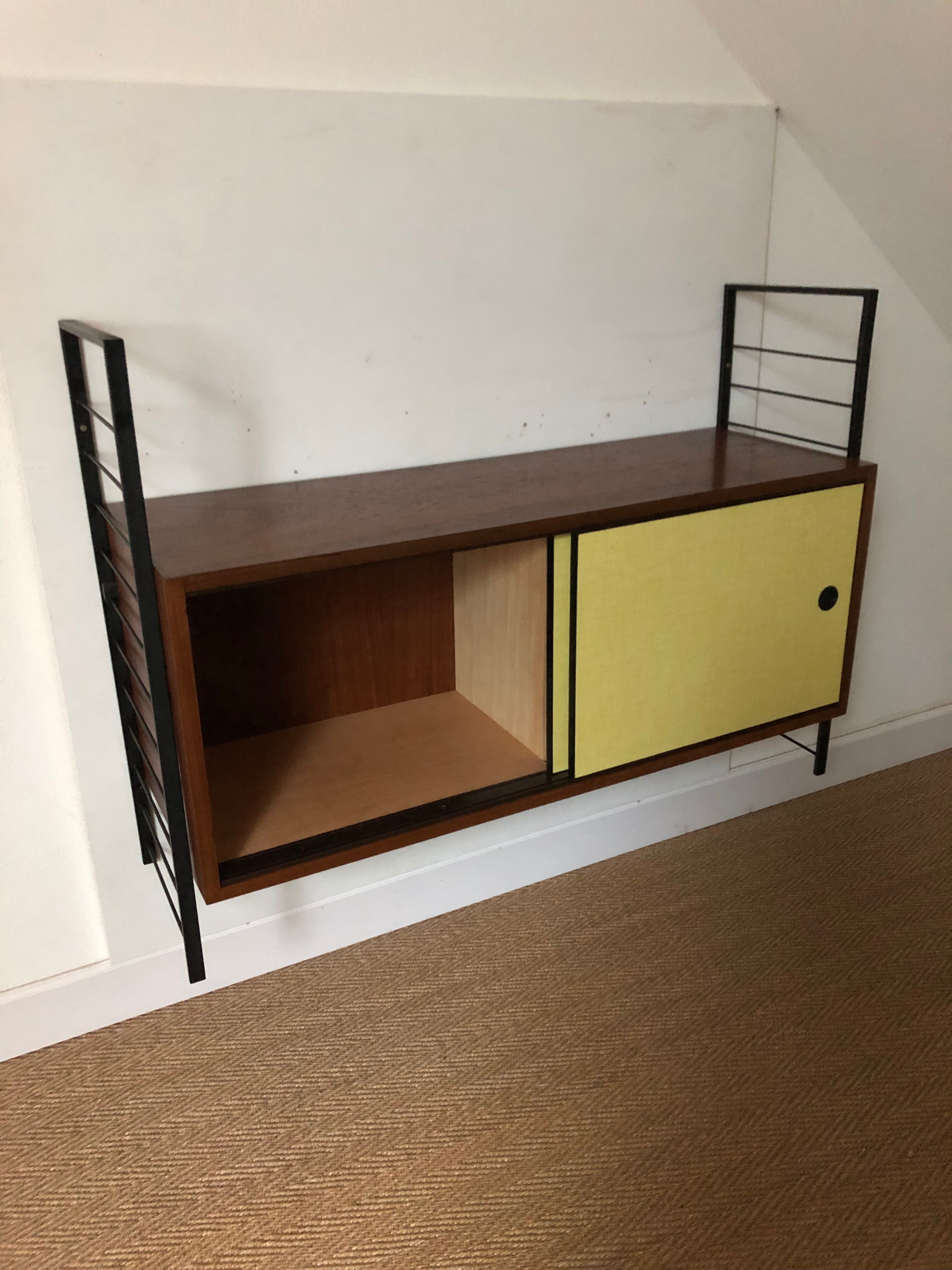 Wall-mounted sideboard