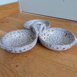 Empty pocket aperitif dish signed Jean Austruy