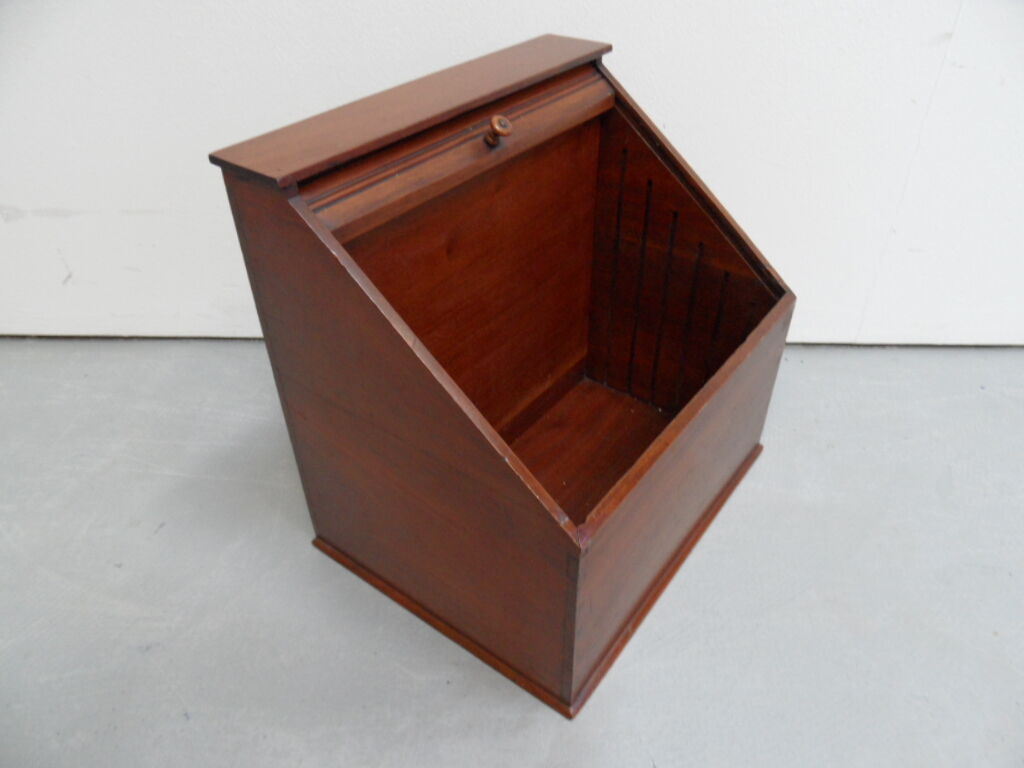 Antique mahogany filing cabinet