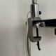 Workshop lamp with flexible arm vice attachment 50s