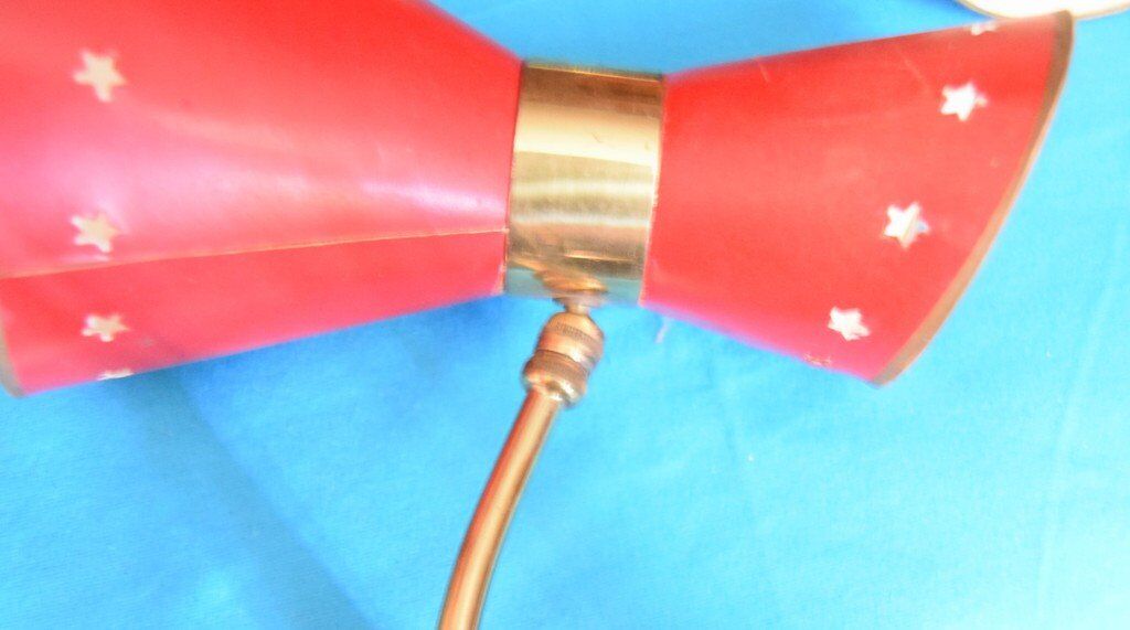 Pair of 1960 cone appliques