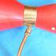 Pair of 1960 cone appliques