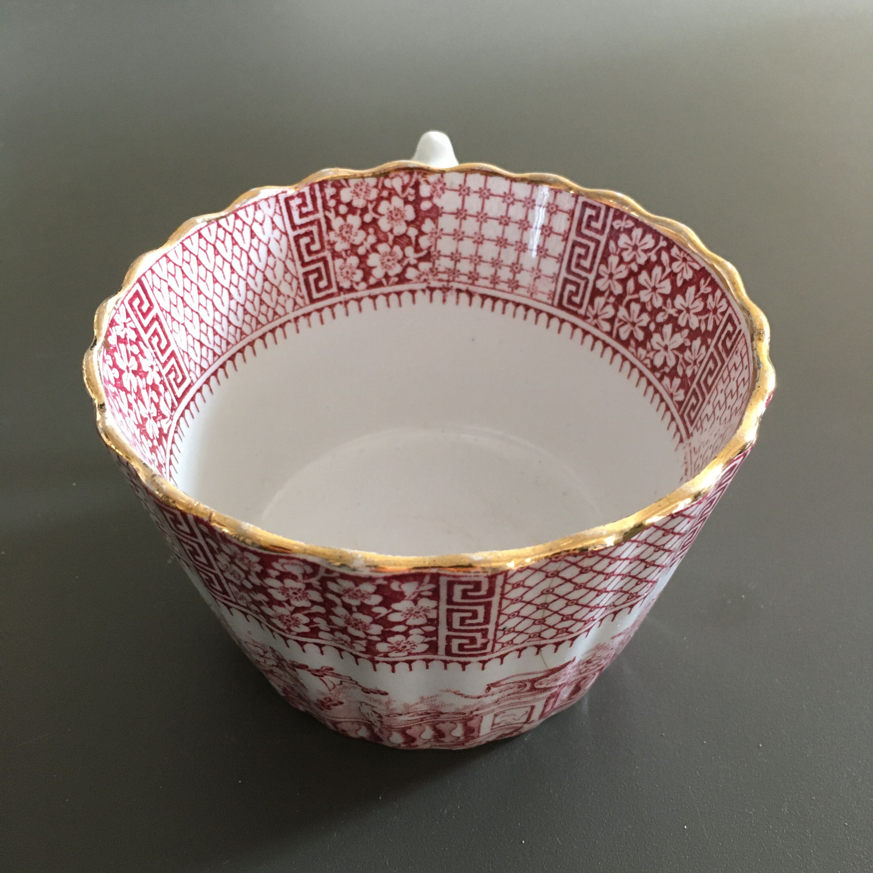 Luneville cup and saucer