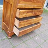 19th-century Louis Philippe walnut office secretary.