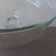 Large old thick glass bell