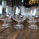 Set of 6 XXL crystal tasting wine glasses