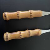 Bamboo serving cutlery