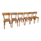 Set of 6 Baumann bistro chairs
