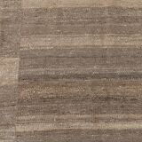 7x10 Light Brown Anatolian Flatweave Vintage Kilim Rug, 225x309 Cm