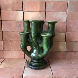 Tamegroute pottery candle holder